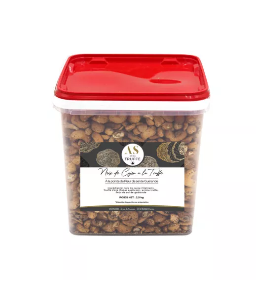 AS DE LA TRUFFE - Noix Cajou W240 - Truffe & Fleur Sel Guérande 2.5KG